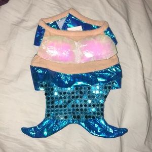 Mermaid dog costume